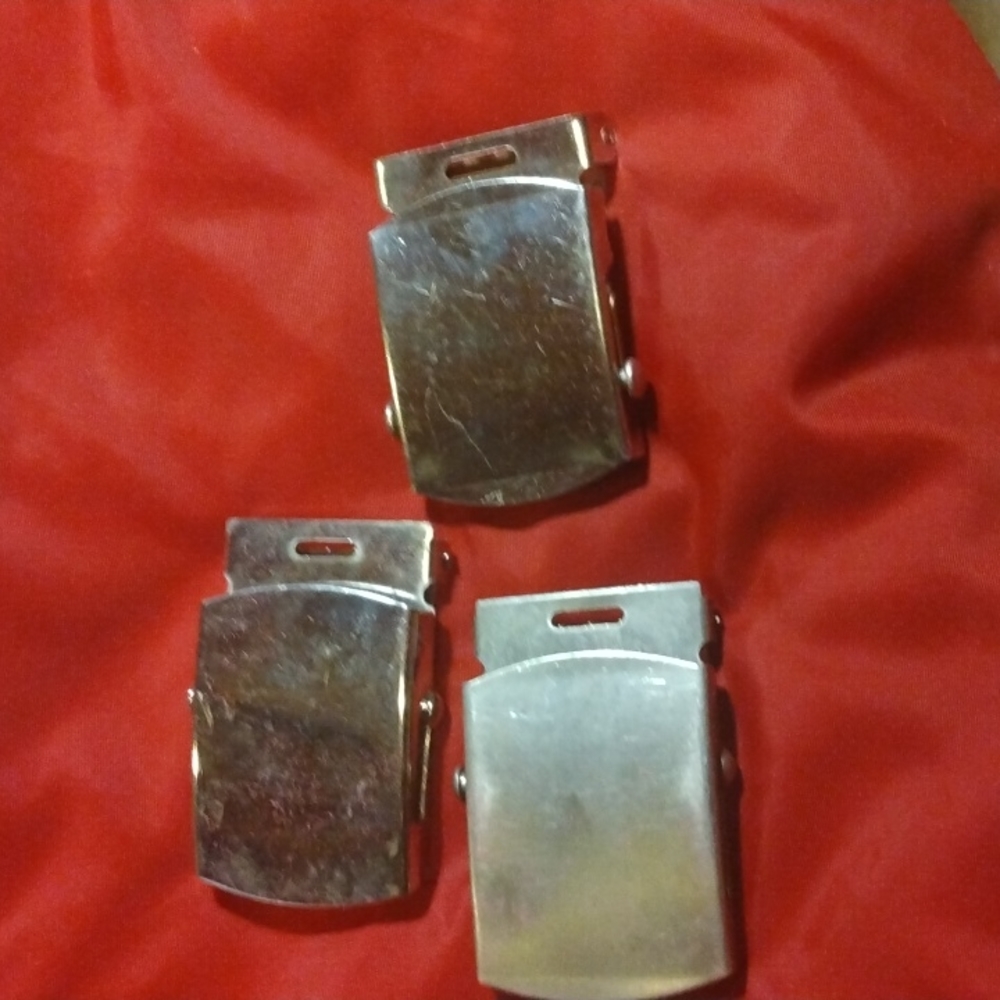 US Navy, Belt Buckles (3)
